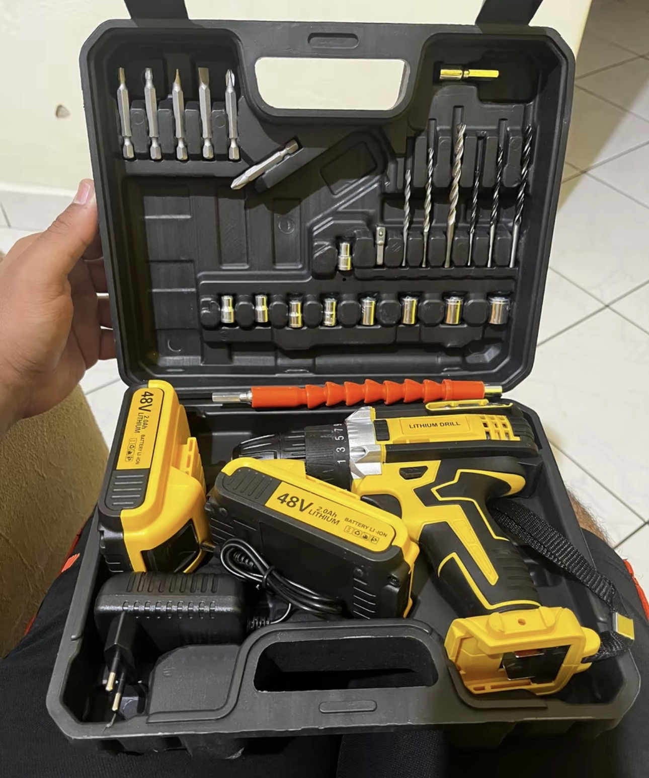 Parafusadeira WAP 48V detalhe