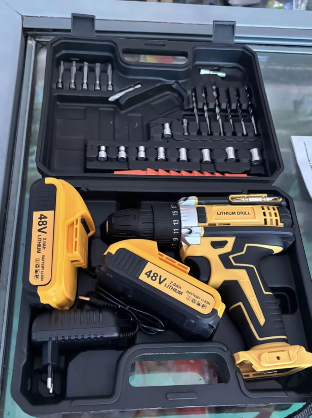 Kit furadeira completo